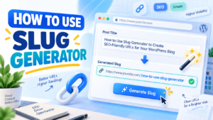 How to Use Slug Generator